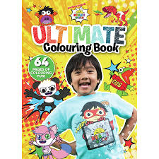 Trending coloring pages last 7 days. Ryan S World Ultimate Colouring Book Big W