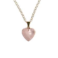 Check spelling or type a new query. Rose Quartz Gemstone Heart Shaped Necklace Gold Tiana Jewel Wolf Badger