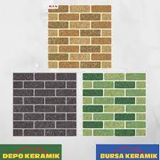 Jual Keramik Dinding Lantai Kasar 30x30 Bricko Series Indonesia Shopee Indonesia