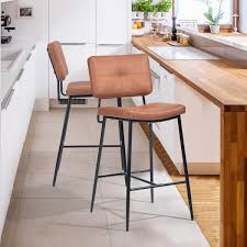 Foundstone Akira 27 2 Bar Stool Reviews Wayfair Bar Stools Modern Bar Stools Kitchen Counter Height Bar Stools