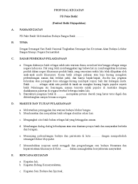 Check spelling or type a new query. Proposal Kegiatan Festival Batik