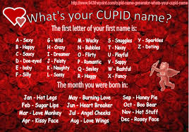 Cupid Name Generator What S Your Cupid Name Funny Name Generator Silly Names Name Generator
