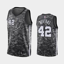 The jersey was leaked on social. Men S Spurs Davis Bertans Camo City Jersey