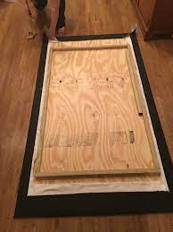 We Built A Removable Board Game Table Topper Effectively Making 1 Table Into 2 Build Album Inside Boardgam Diy Table Topper Board Game Table Diy Table Top