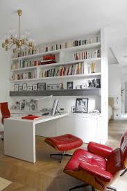 Appartement En Rez De Jardin Une Renovation Reussie A Paris Decor De Bureau A Domicile Bureau A Domicile Et Appartement