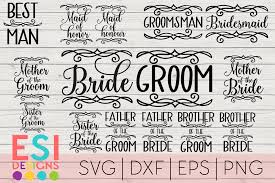 Wedding card design elements elegant retro symmetric curves. Wedding Mini Bundle Graphic By Esi Designs Creative Fabrica