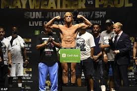 During an event at the stadium in may, paul's brother, jake paul, started an altercation by taking mayweather's hat in the middle of a crowd. Pkb Pio1lm7fzm