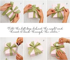 Twist the tail of ribbon where your fingers are pinched so that the front side of the fabric is tightly twist the wire together in the back, trim it, and flatten it down onto the bow. How To Tie A Perfect Bow The Koch Blog