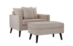 Mid Century Modern Living Room Large Accent Chair With Footrest Storage Ottoman Black Modern Accent Chair Accent Chairs For Living Room Living Room Grey