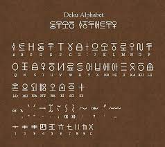 Deku Alphabet Alphabet Symbols Alphabet Code Alphabet