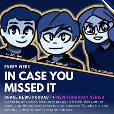 We've got a lot in store for you this week, including a plethora of  workshops for Drake students to attend! To stay up to date