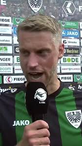 Emotionale Worte von Marc Lorenz an Regensburg