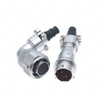 WEIPU WY16 Elbow Aviation Plug + Socket Cable Connector Butt Joint 2-10 pin  IP67 | eBay