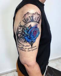 In ancient times white rose was symbol. Top 81 Best Blue Rose Tattoo Ideas 2021 Inspiration Guide