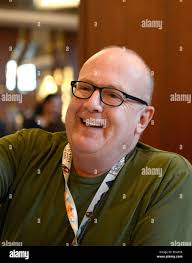 New Zealand actor Peter Hambleton, who plays Gloin in Peter Jackson's  three-part adaptation of J.R.R. Tolkien's The Hobbit, smiles during the  third day of the Hobbit Convention 'HobbitCon 3' in Bonn, Germany,