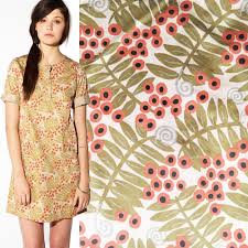 A P C Apc Madras Dress Safari Print Mini Shift Tunic Pocket Floral Leaf Popover Madras Dress Safari Print Dresses