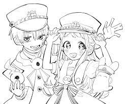 The manga is created by aidairo (あいだいろ) and published in square enix's gfantasy monthly magazine. Toilet Bound Hanako Kun Coloring Pages Aniyuki Com