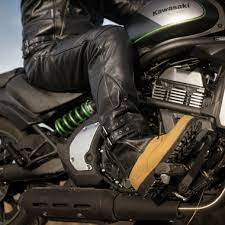 Lindstrands Drizzle Waterproof Motorcycle Boots Brown