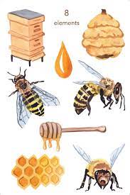 Watercolor Clipart Bee Clipart Honey Nature Scrapbooking Etsy Bee Clipart Honey Art Watercolor Clipart