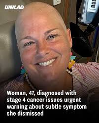 She wants others to be aware of the signs.