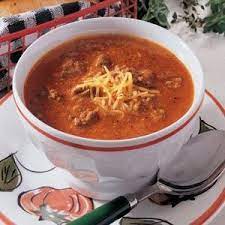 Quick Pizza Soup Recipe Pizza Soup Recipes Quick Pizza