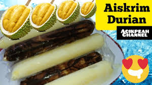 Lebih mudah buat aiskrim malaysia perisa tembikai susu menggunakan susu pekat perisa tembikai susu dari saji. Terbaru Resepi Aiskrim Durian Malaysia Resepi