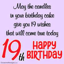 ''happy birthday to our amazing daughter, scarlet,'' he wrote. Happy 19th Birthday Wishes Messages And Greeting Cards