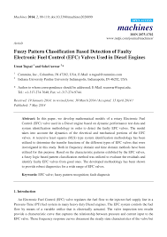 Pdf Fuzzy Pattern Classification Based Detection Of Faulty