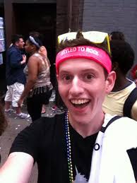 Representing at Pride Night yesterday evening