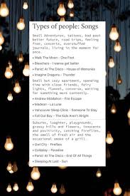 Aesthetic Songs Concept Different Types Of People Tag Yourself Types Of Aesthetics Different Types Of People Types Of Poems