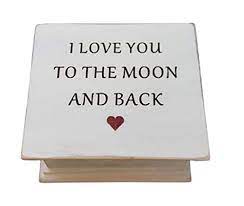 The musical jewellery box is australia's largest online retailer of children's wind up music boxes. Amazon Com Custom Made Music Box With I Love You To The Moon And Back Engraved On Top Perfect Birthday Gift For Daughter Or Mom Handmade