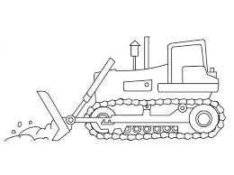 They develop imagination, teach a kid to be accurate and attentive. Bulldozer On Work Coloring Page Coloring Sun