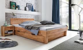 Bett mit schubladen kernbuche massivholz. Bett Mit Schubladen 200x200 Buche Massiv Empinio24