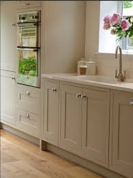kitchen cabinets painted in 'slaked