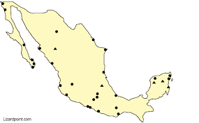 Which mexico town on the pacific coast, is best known for its cliff divers? Test Your Geography Knowledge Mexico Cities Lizard Point Quizzes