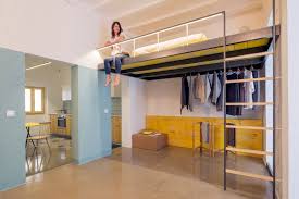 See more ideas about high ceiling, home decor, furniture. Loft Bed Is A Good Option For Rooms With High Ceilings G Roc Apartment In Barcelona By Homeworlddesign Medium