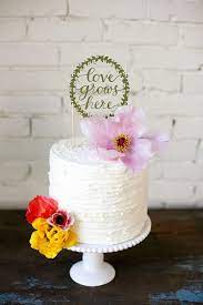Boho Botanical Bridal Shower Rustic Garden Party Theme Bridal Shower Rustic Floral Bridal Shower Floral Cake Topper