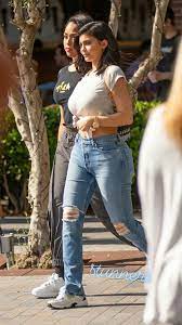 Kylie jenner is known for wearing outfits that look like they took a lot of time to put together. Kylie Jenner Sisters Nixxboi Kylie Jenner Outfits Kim Kardashian Outfits Kylie Jenner Look