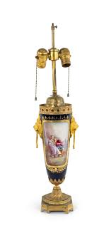Price displayed is for 1 lamp, 1 shade and uk or roi delivery. French Victorian Sevres Porcelain Table Lamp