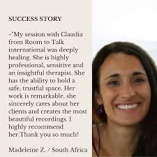 TESTIMONIALS — ROOM TO TALK INTERNATIONAL