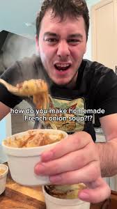 HOMEMADE FRENCH ONION SOUP?!?!?