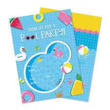 Here are some food ideas and serving guidelines you'll find helpful. Swimming Pool Birthday Party Invitations Cards Summer Wedding Baby Shower Cartoon Invitations Kids Party Favors Decorations Cards Invitations Aliexpress