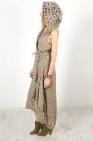 Crochet Maxi Dressgray Linen Hoodie Dress Long Biggin Etsy Crochet Maxi Dress Crochet Maxi Swanky Dress