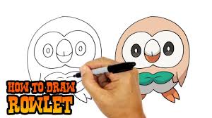 To find out most photographs within kleurplaat pokemon solgaleo images gallery remember to comply with that link. How To Draw Pokemon Rowlet Youtube