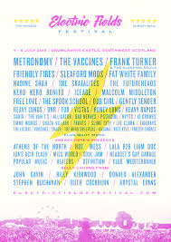 The electric castle 2019 recap. Electric Fields Announce 1st Phase Of Their 2019 Lineup Snack Music Film Arts And Culture Magazine For Scotland