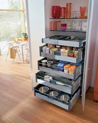 A pull out shelf, also known as a glide out shelf, roll out shelf or slide out shelf, is a shelf that can be moved forward on slides (also known as rails) that allow each shelf to extend from the cabinet to maximize storage and accessibility at the back of a cupboard or cabinet. 67 Cool Pull Out Kitchen Drawers And Shelves Shelterness