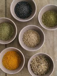 Variations Autour Du Gomasio Ou Gomashio Sainbiosis Epices Et Herbes Algues Alimentaires Epices