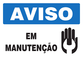 Aviso - Em Manuten&ccedil;&atilde;o