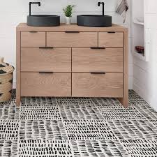 These tiles are pretty durable, i must say, but you do need to handle them with care, and making too many cuts — or making cuts that aren't angular — can. Upgrade Your Apartment Using Peel And Stick Floor Tiles Popsugar Home