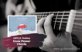 V (bts ) snow flower info song : V Bts Snow Flower Chords Feat Peakboy For Guitar Piano Ukulele Guitartwitt